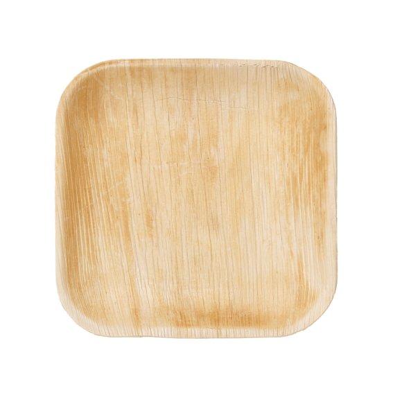 Palm Leaf Square Plate