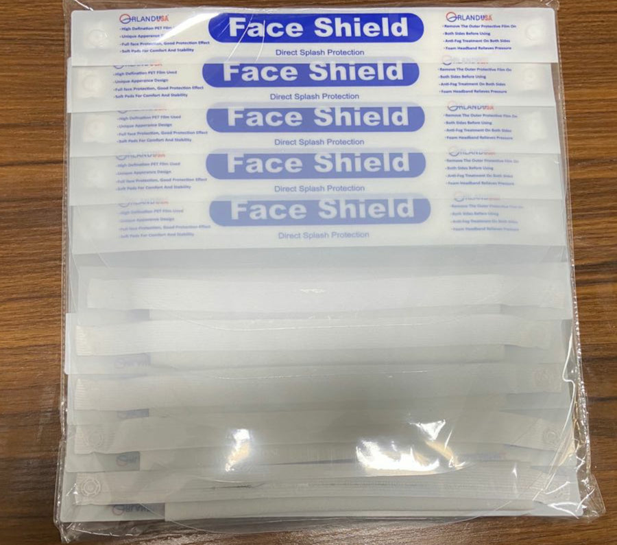 Face Shield Clear Protector Work Industry Dental Anti-Fog Reusable