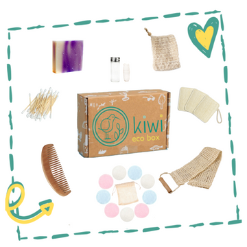 Kiwi Eco Box | Zero-Waste Self-Care Kit