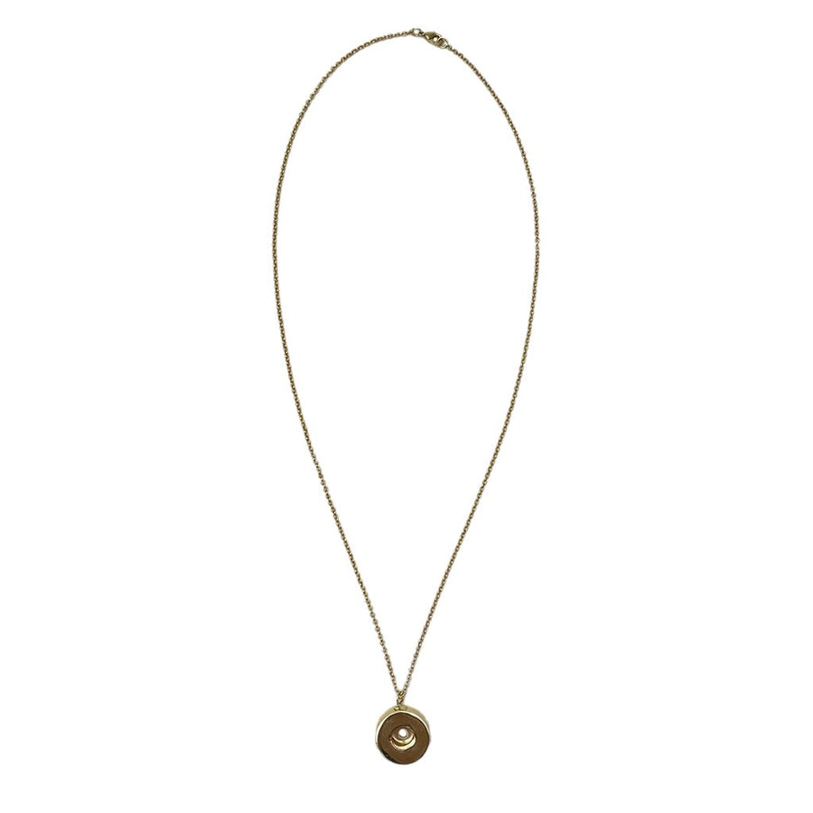 Shell Casing Pendant Necklace